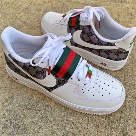 gucci custom air force 1|drippy air force 1 shoes.